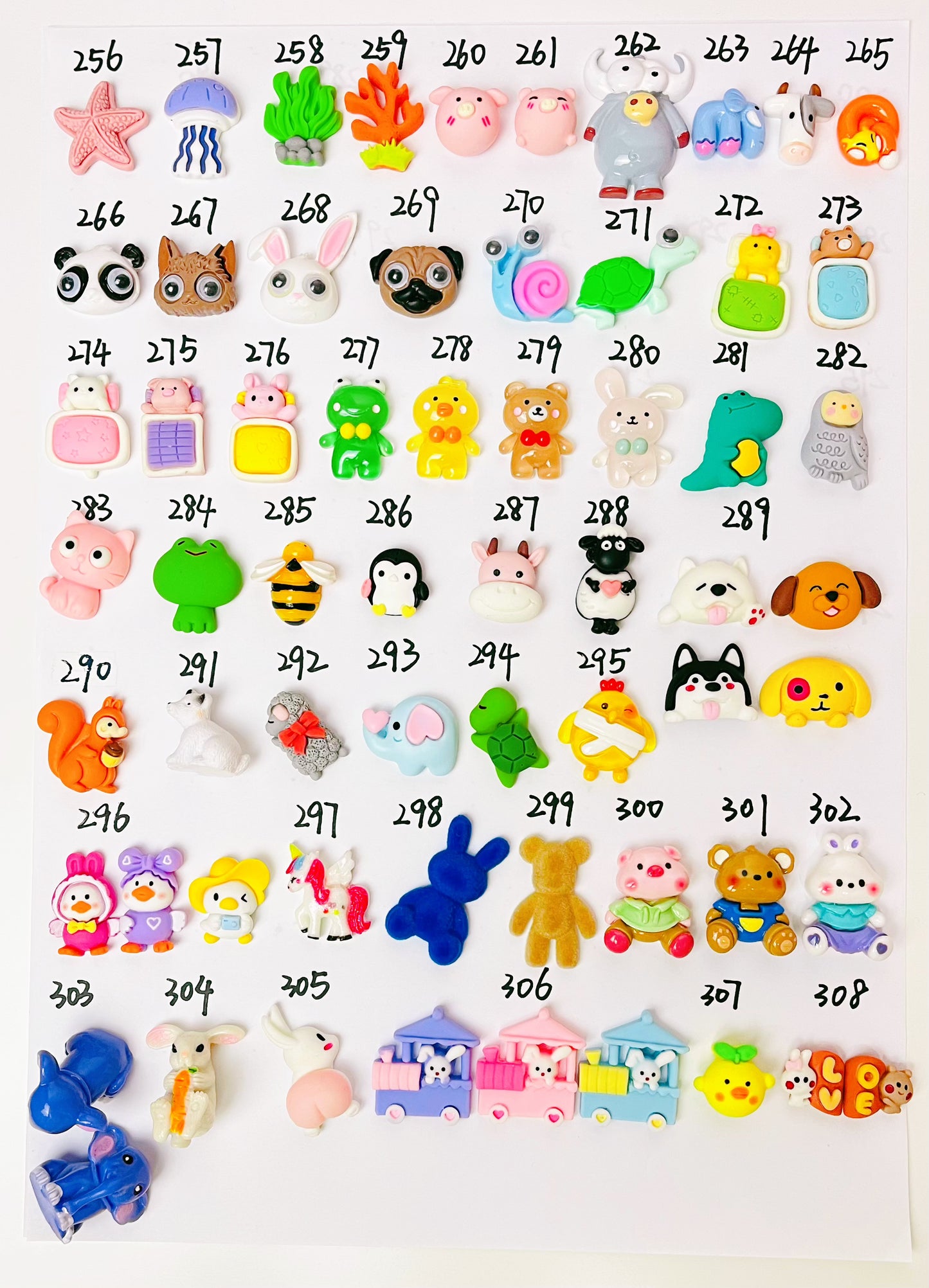 【Charms/Self-Order】NO.201-299