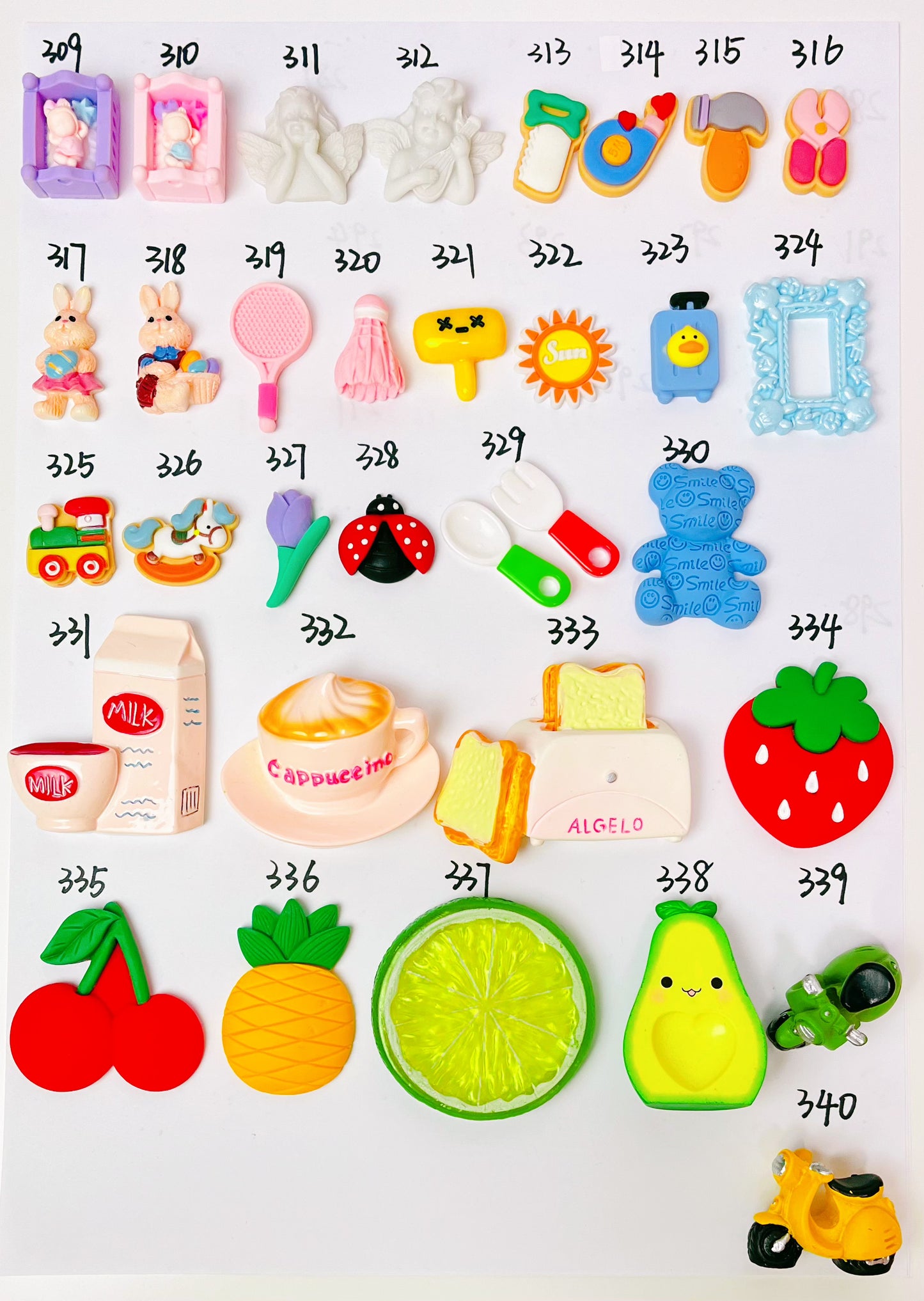 【Charms/Self-Order】NO.300-361