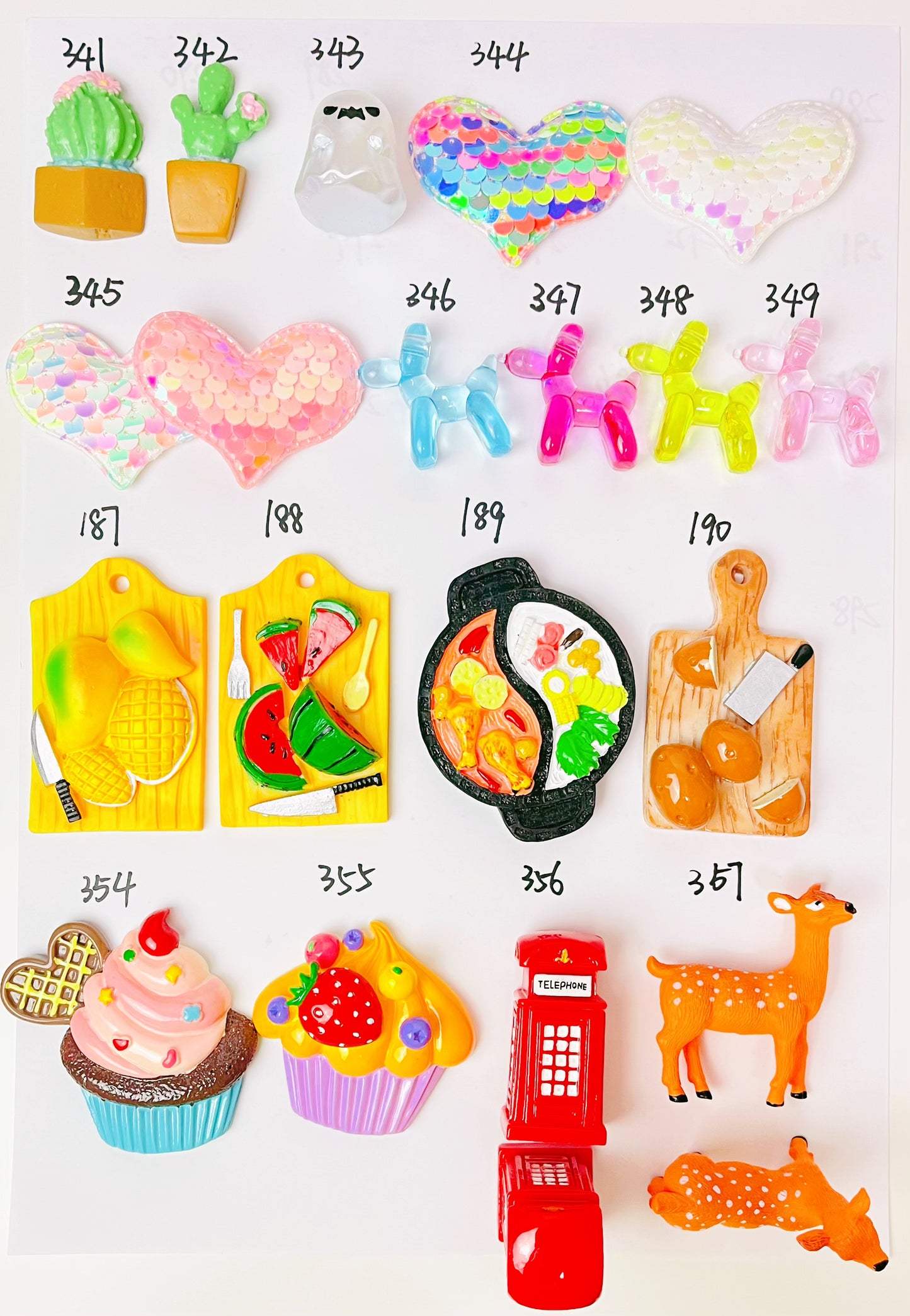【Charms/Self-Order】NO.300-361